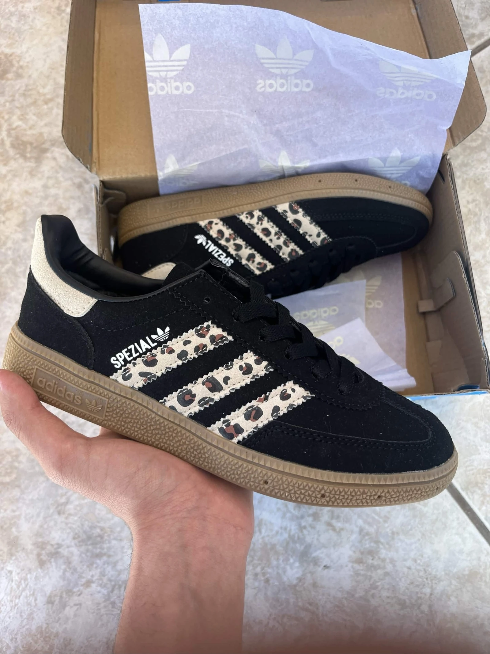 Dames Adidas sneakers standaard bloemen zwart – photo 5